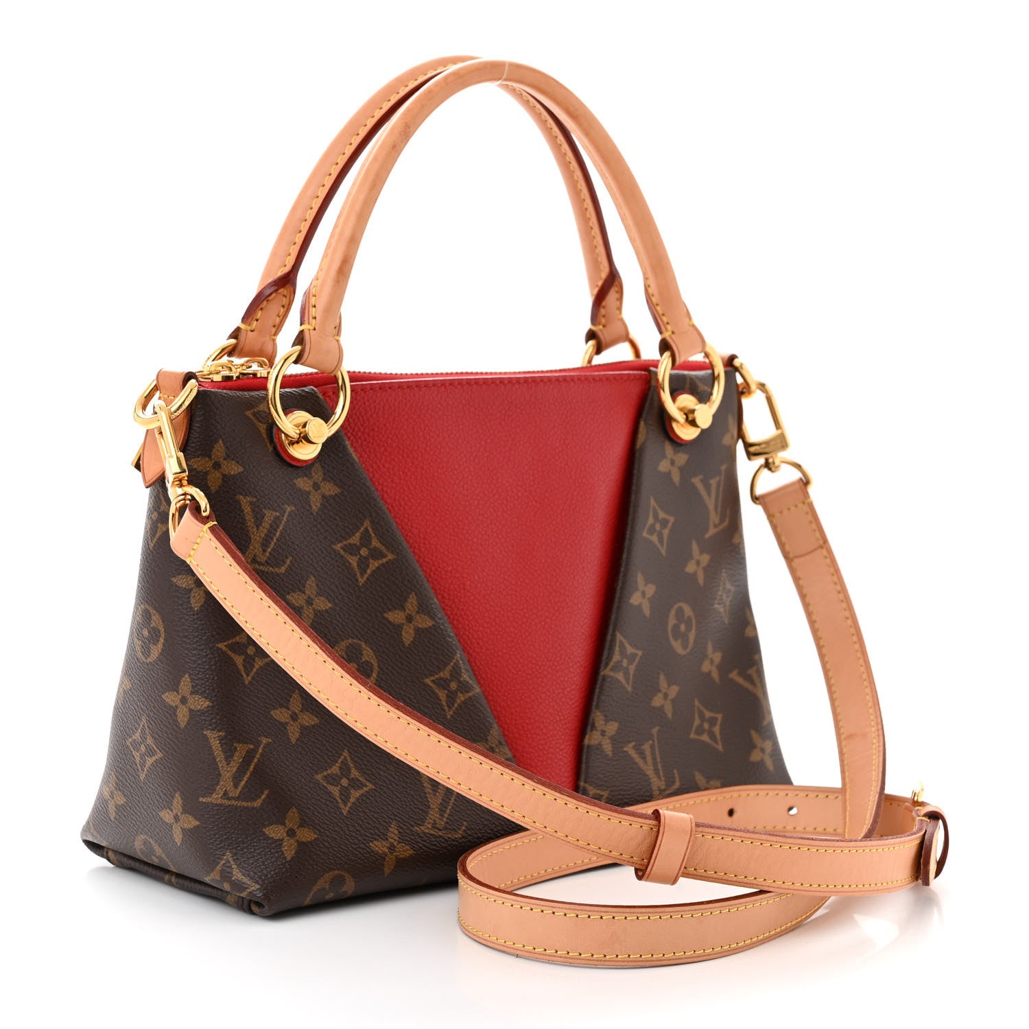 Louis Vuitton Monogram V Tote BB Cherry 3 of 10