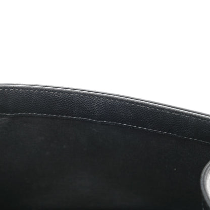 Saint Laurent Grain De Poudre Small Monogram Kate Satchel Black 10 of 12