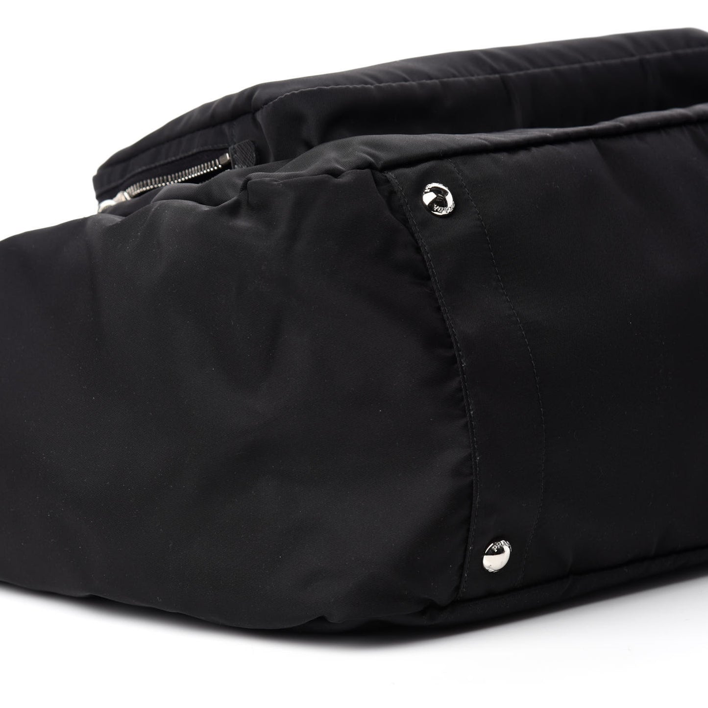 Nylon Vela Baby Bag Black