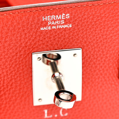 Hermes Togo Birkin 30 Capucine 6 of 15