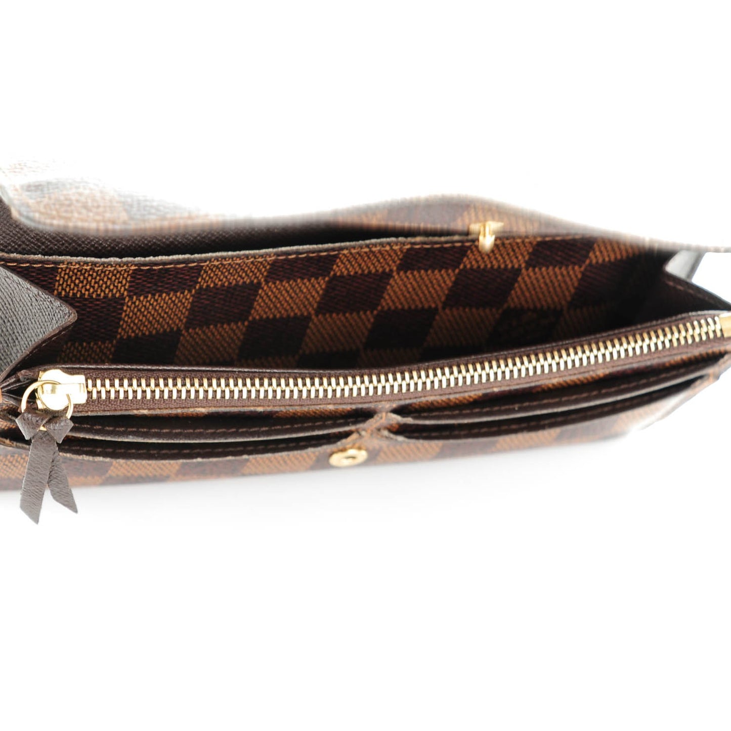 Damier Ebene Emilie Wallet