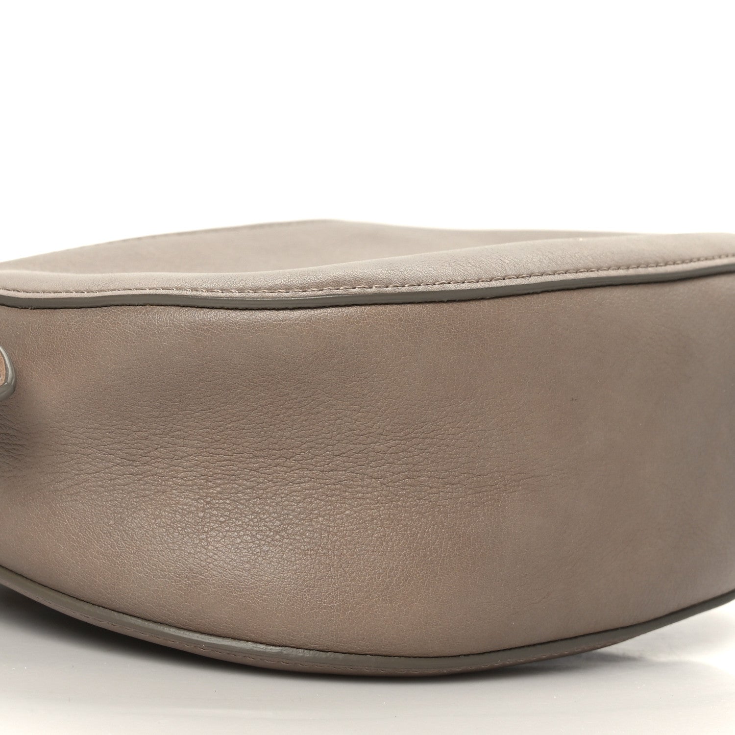 Chloe Small Grain Calfskin Kiss Bag Motty Grey 7 of 10