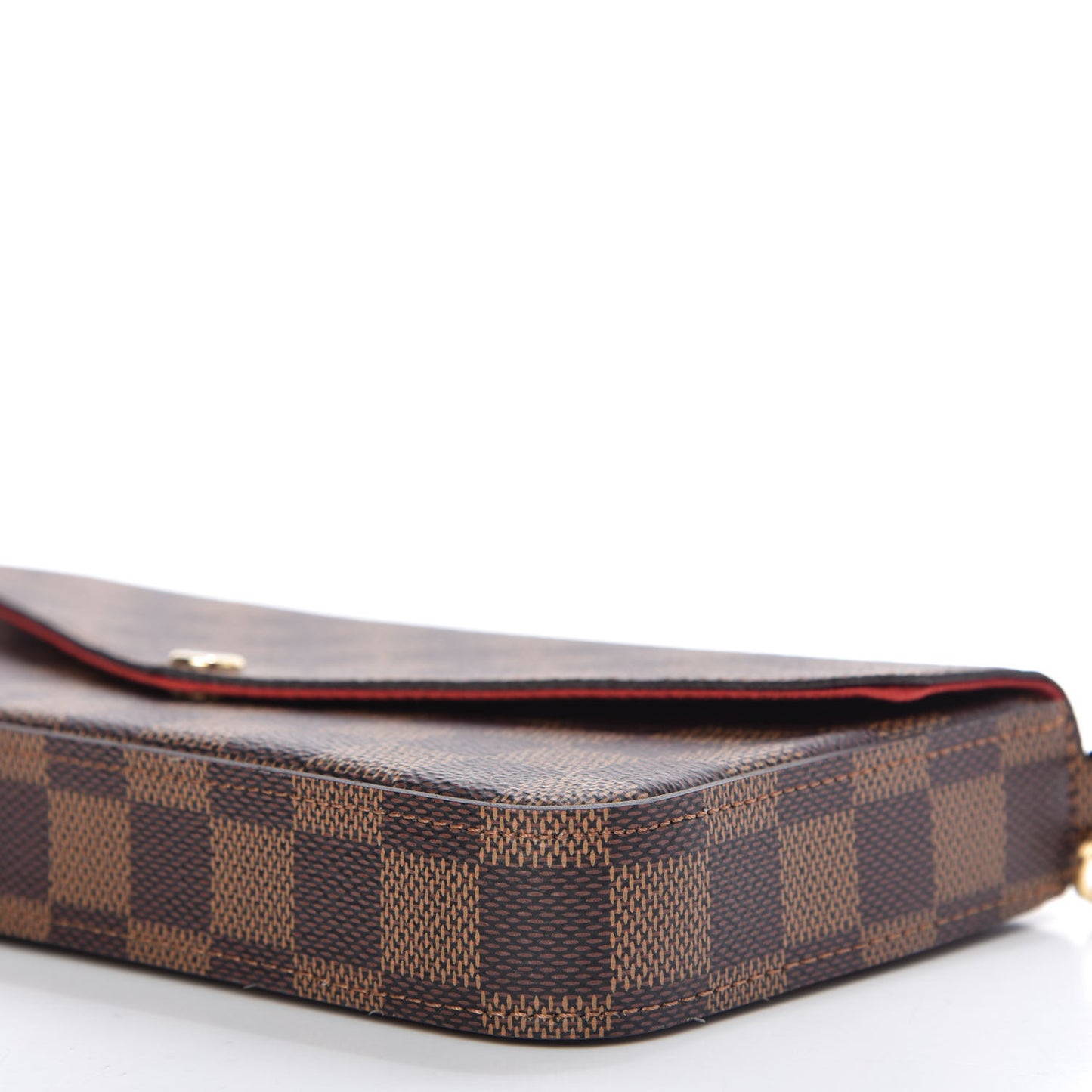 Damier Ebene Pochette Felicie Chain Wallet