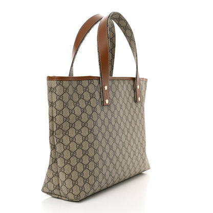 Gucci GG Plus Monogram Medium Signature Web Loop Tote Light Brown 2 of 9