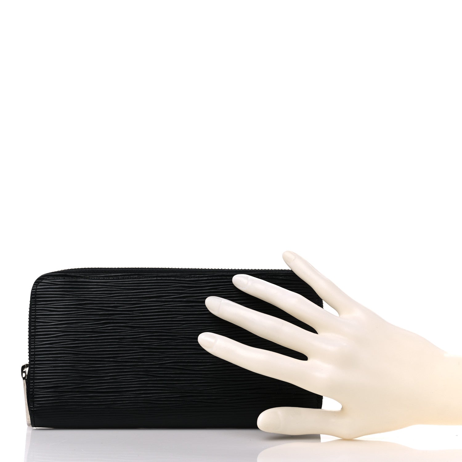 Louis Vuitton Epi Zippy Wallet Black 2 of 12