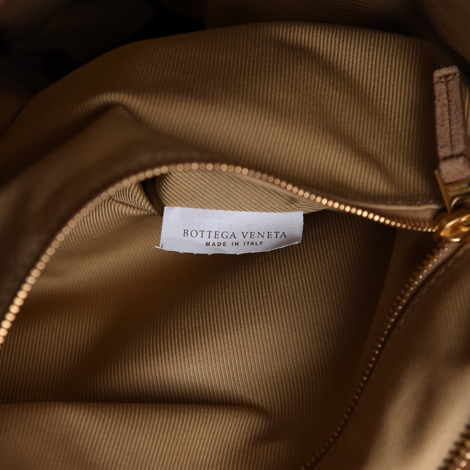 Bottega Veneta Suede Intrecciato BV Twist Caramel 9 of 10