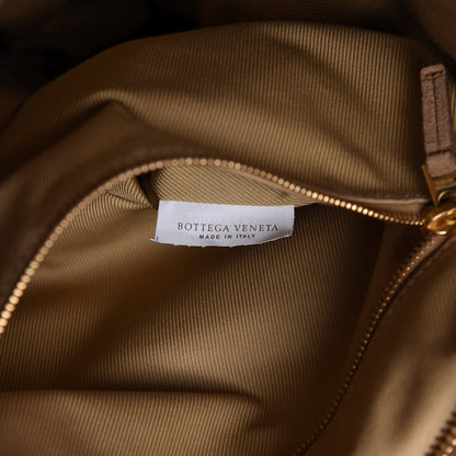 Bottega Veneta Suede Intrecciato BV Twist Caramel 9 of 10