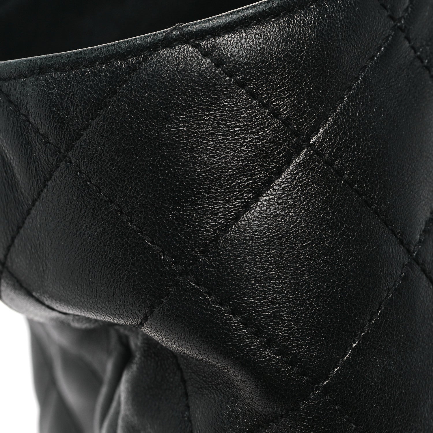 Saint Laurent Lambskin Quilted Maxi Icare Shopping Tote Black 11 of 11