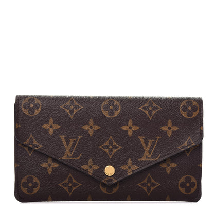 Louis Vuitton Monogram Jeanne Wallet Rose Ballerine 1 of 9