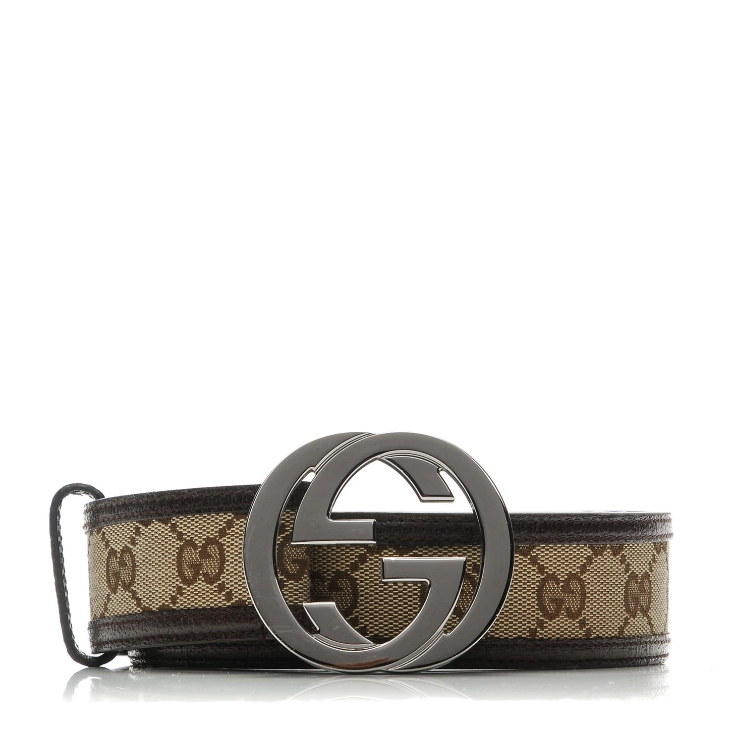 Monogram Interlocking G 40mm Belt 90 36 Dark Brown