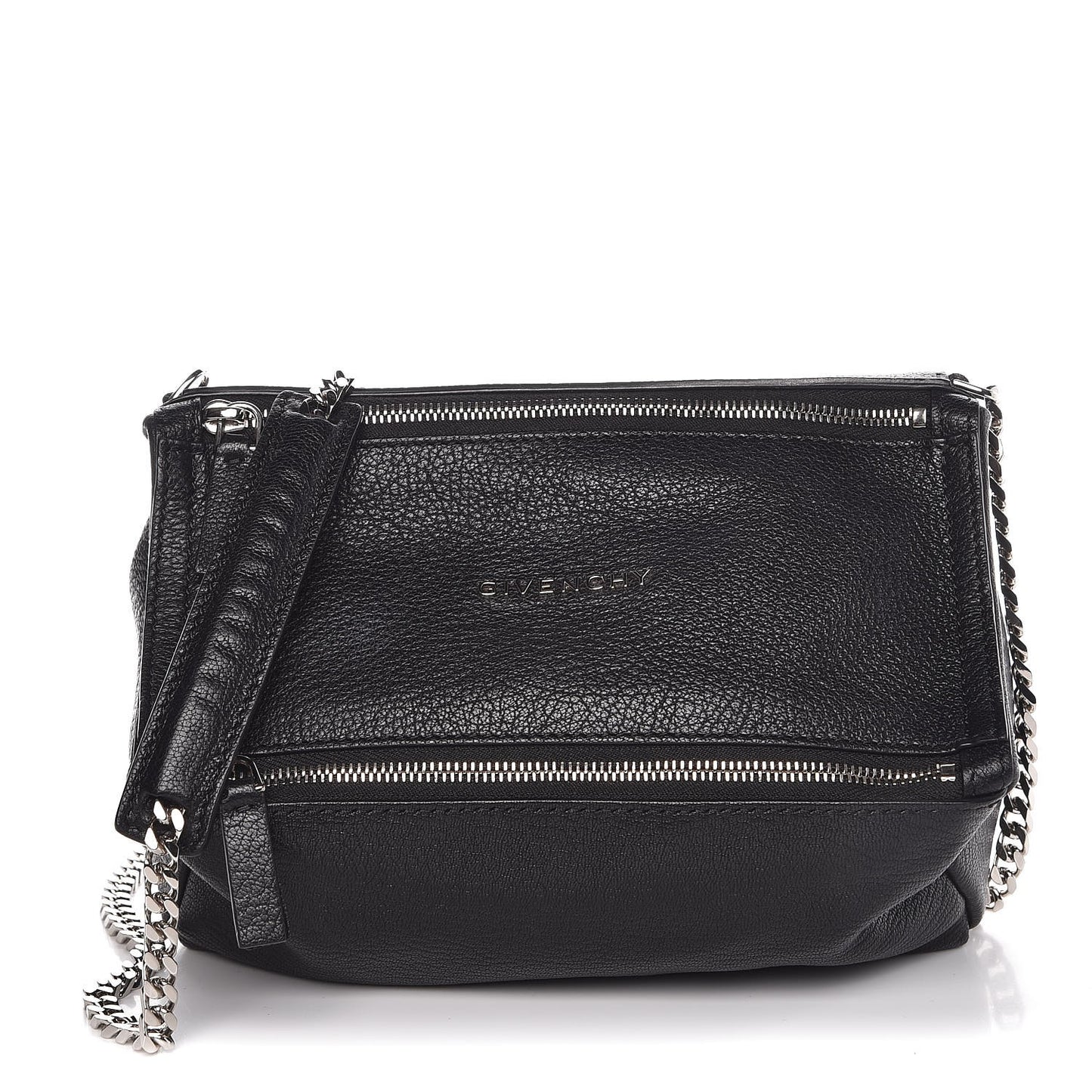 Sugar Goatskin Mini Chain Pandora Black