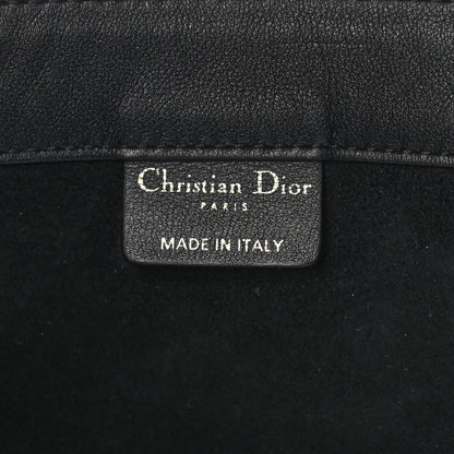 Christian Dior Calfskin Embossed Medium Book Tote Black 7 of 10