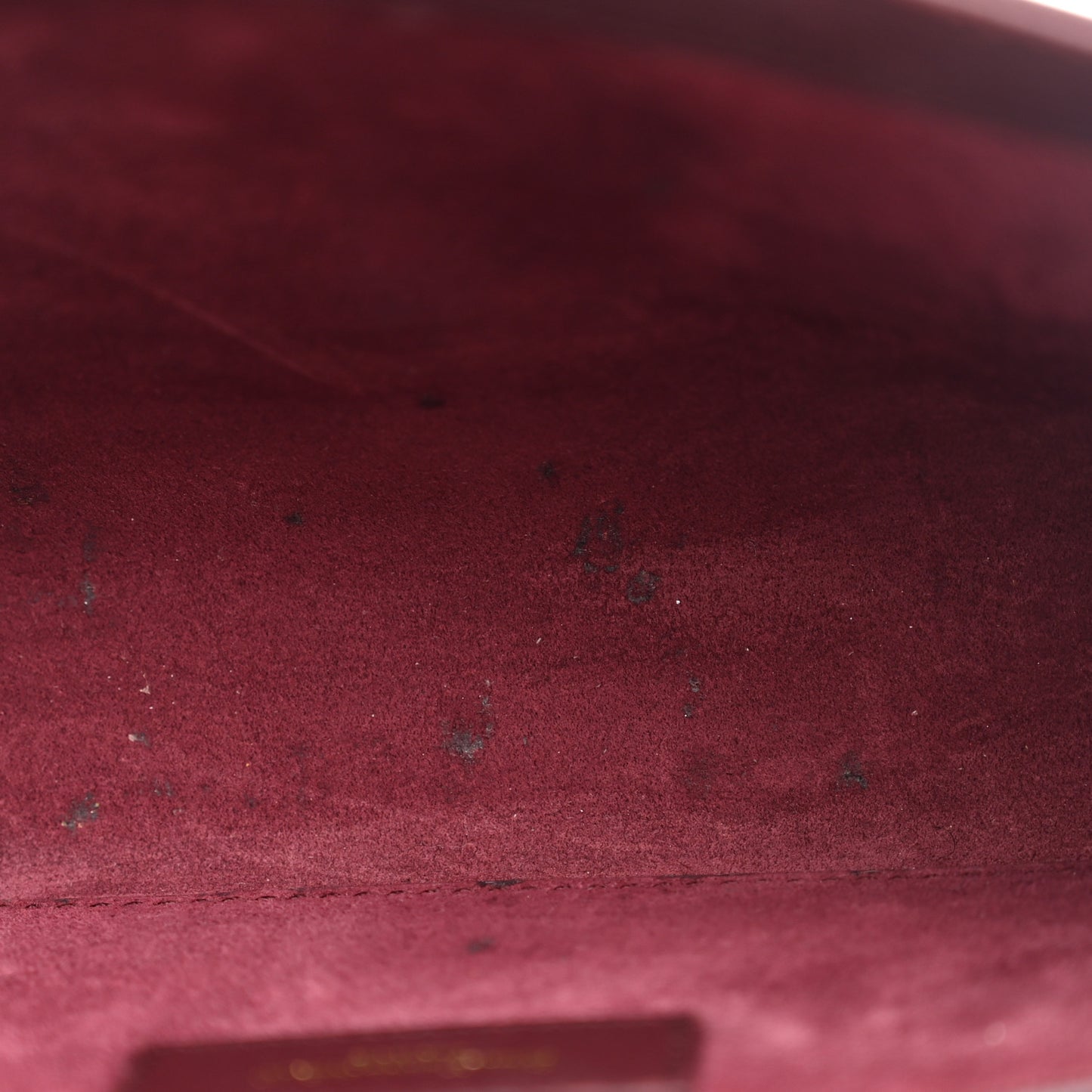 Smooth Calfskin Small Classic Monogram Kate Tassel Satchel Rouge Legion