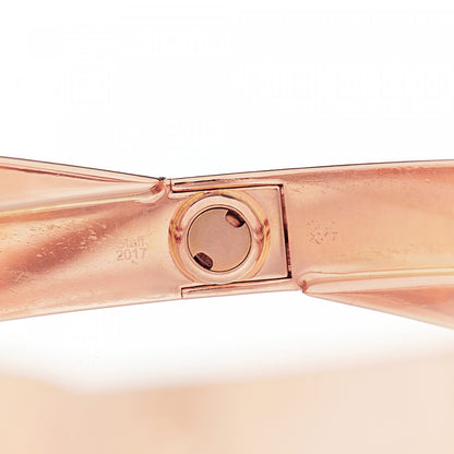 Cartier 18K Pink Gold 12 Diamond Double LOVE Bracelet 19 5 of 7