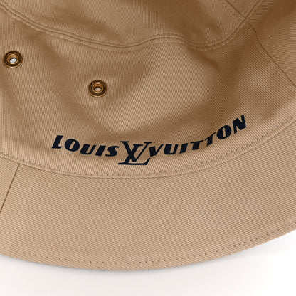 Louis Vuitton Monogram Denim Reversible Bucket Hat M Blue 7 of 8