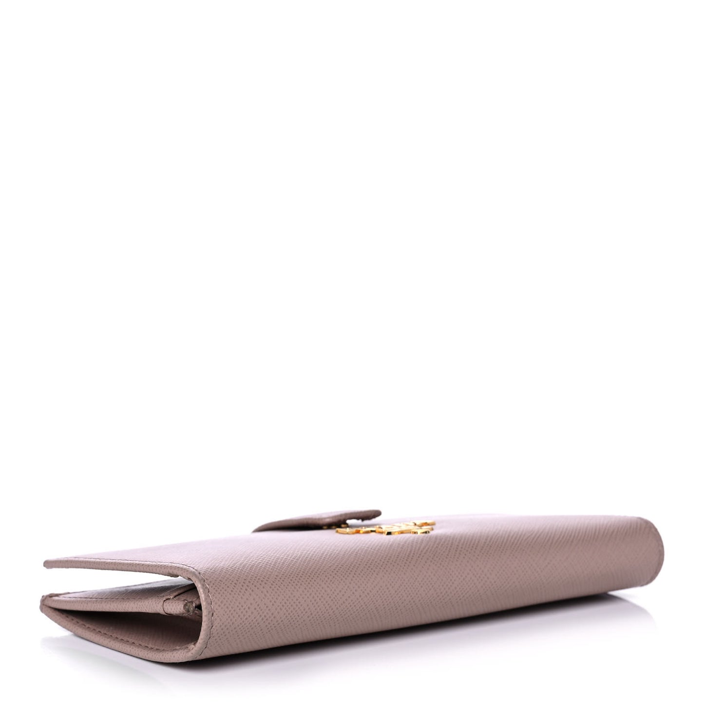 Saffiano Colour Continental Flap Wallet Cammeo