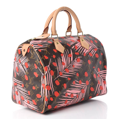 Louis Vuitton Monogram Jungle Dots Speedy 30 Sugar Pink Poppy 3 of 10