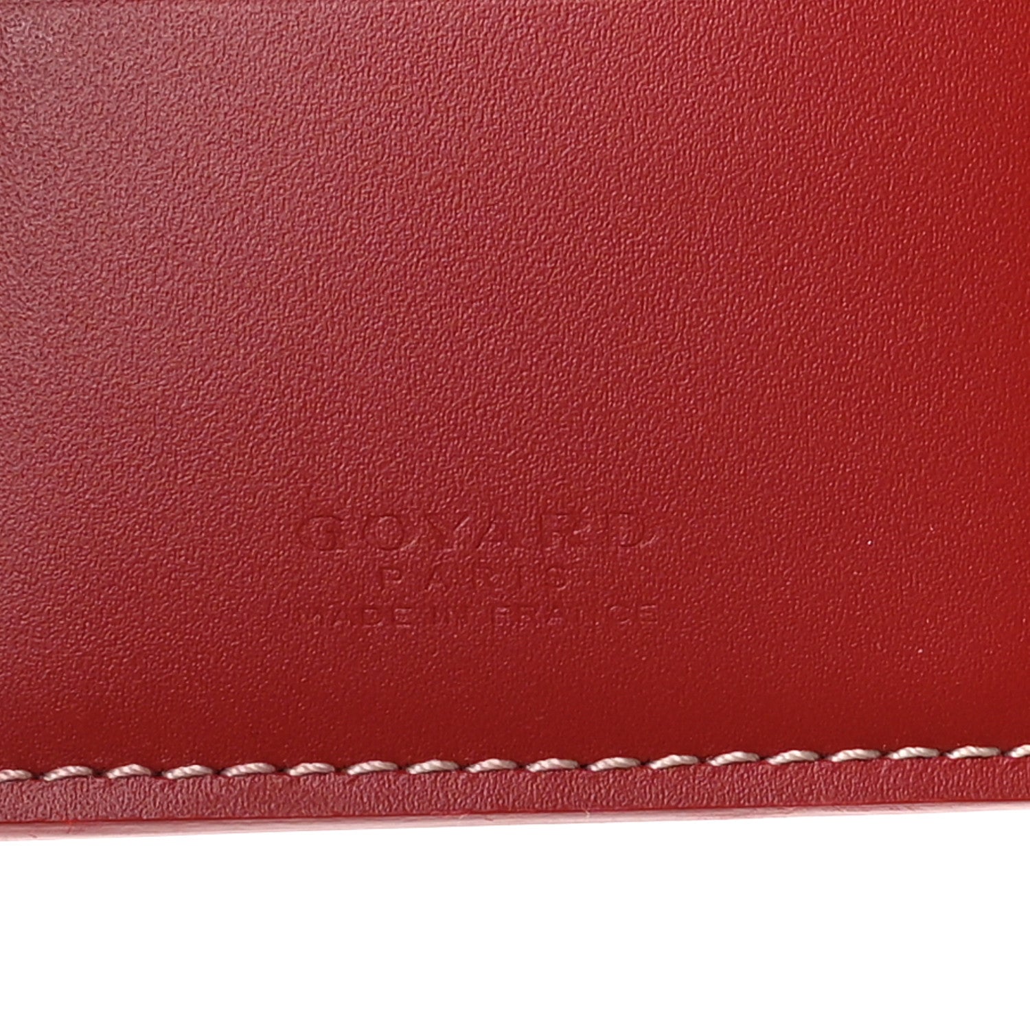 Goyard Goyardine Grenelle Passport Wallet Red 6 of 8