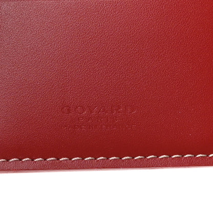 Goyard Goyardine Grenelle Passport Wallet Red 6 of 8