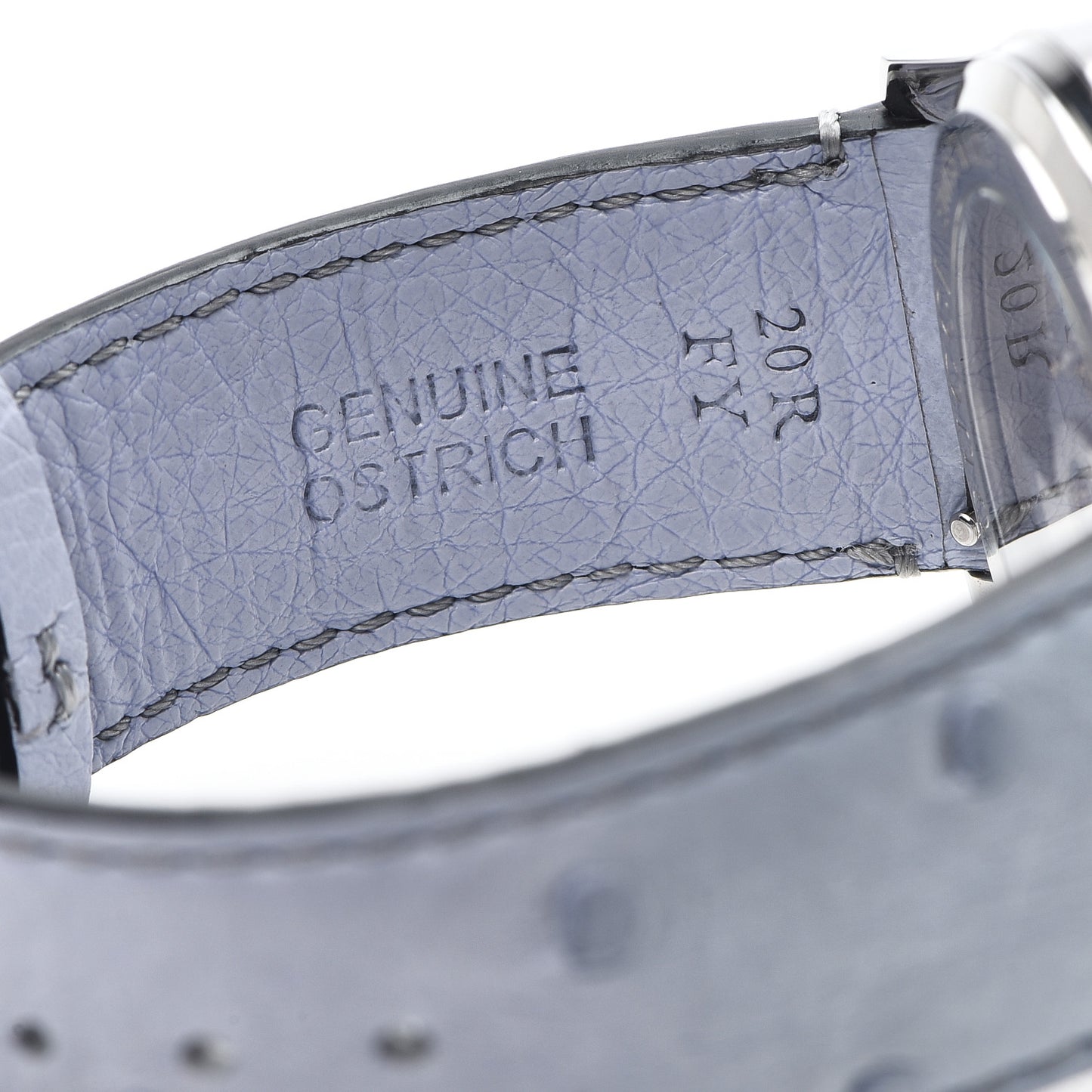 Stainless Steel Ostrich Blue Mother of Pearl 38mm G-Timeless Snake Automatic Watch
