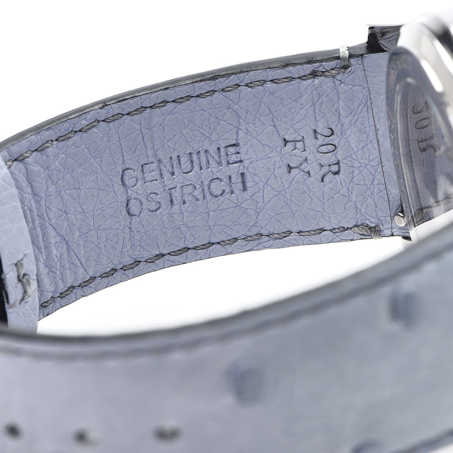 Gucci Stainless Steel Ostrich Blue Mother of Pearl 38mm G-Timeless Snake Automatic Watch 6 of 8