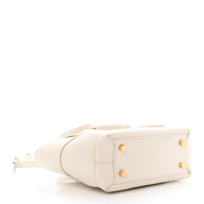 Bottega Veneta French Calfskin Maxi Intrecciato Mini Arco Bianco 4 of 14