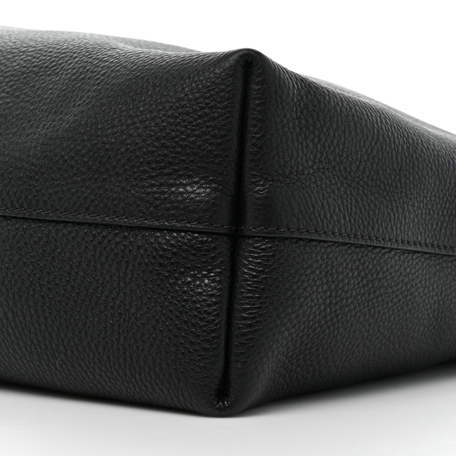 Prada Vitello Daino Shopping Tote Black 6 of 6