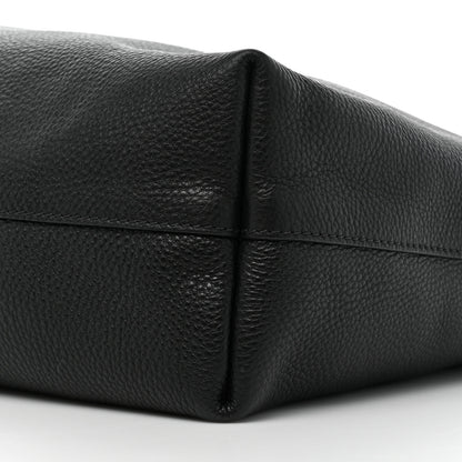 Prada Vitello Daino Shopping Tote Black 6 of 6