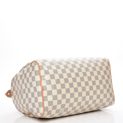 Louis Vuitton Damier Azur Speedy 30 4 of 17