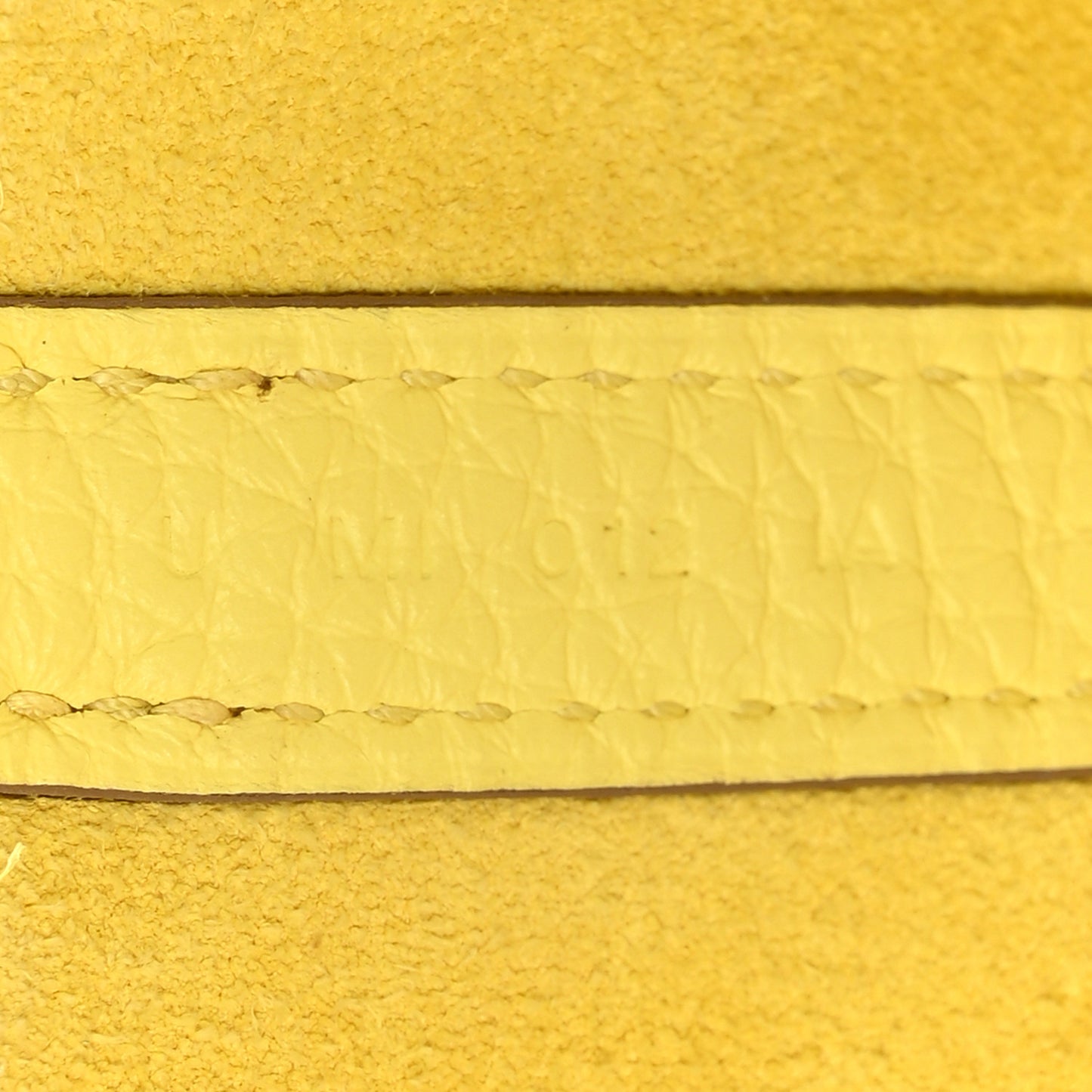 Taurillon Clemence Picotin Lock 22 MM Limoncello