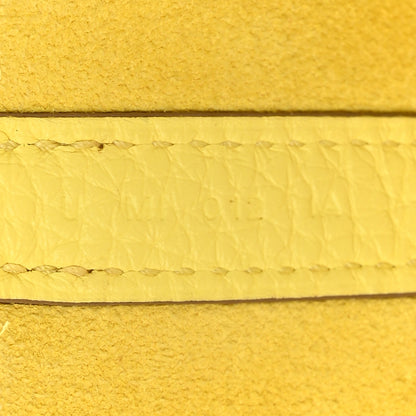 Hermes Taurillon Clemence Picotin Lock 22 MM Limoncello 6 of 11