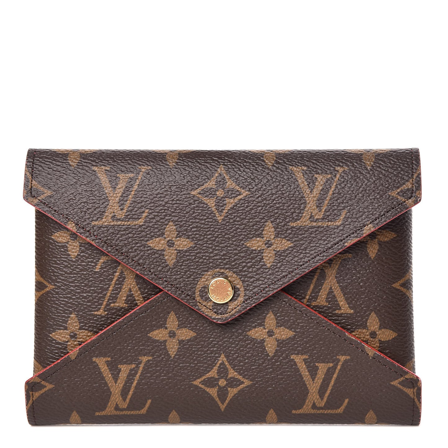 Monogram Medium Kirigami Pochette Insert Coquelicot