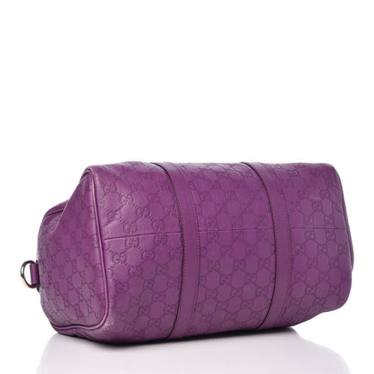 Gucci Guccissima Medium Joy Boston Purple 4 of 15