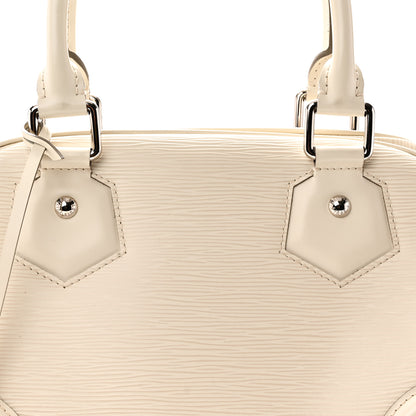 Louis Vuitton Epi Bowling Montaigne PM Ivory 7 of 10