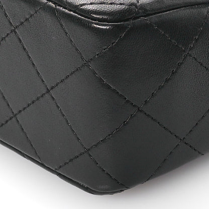 Chanel Lambskin Quilted Mini Rectangular Flap Black 10 of 11