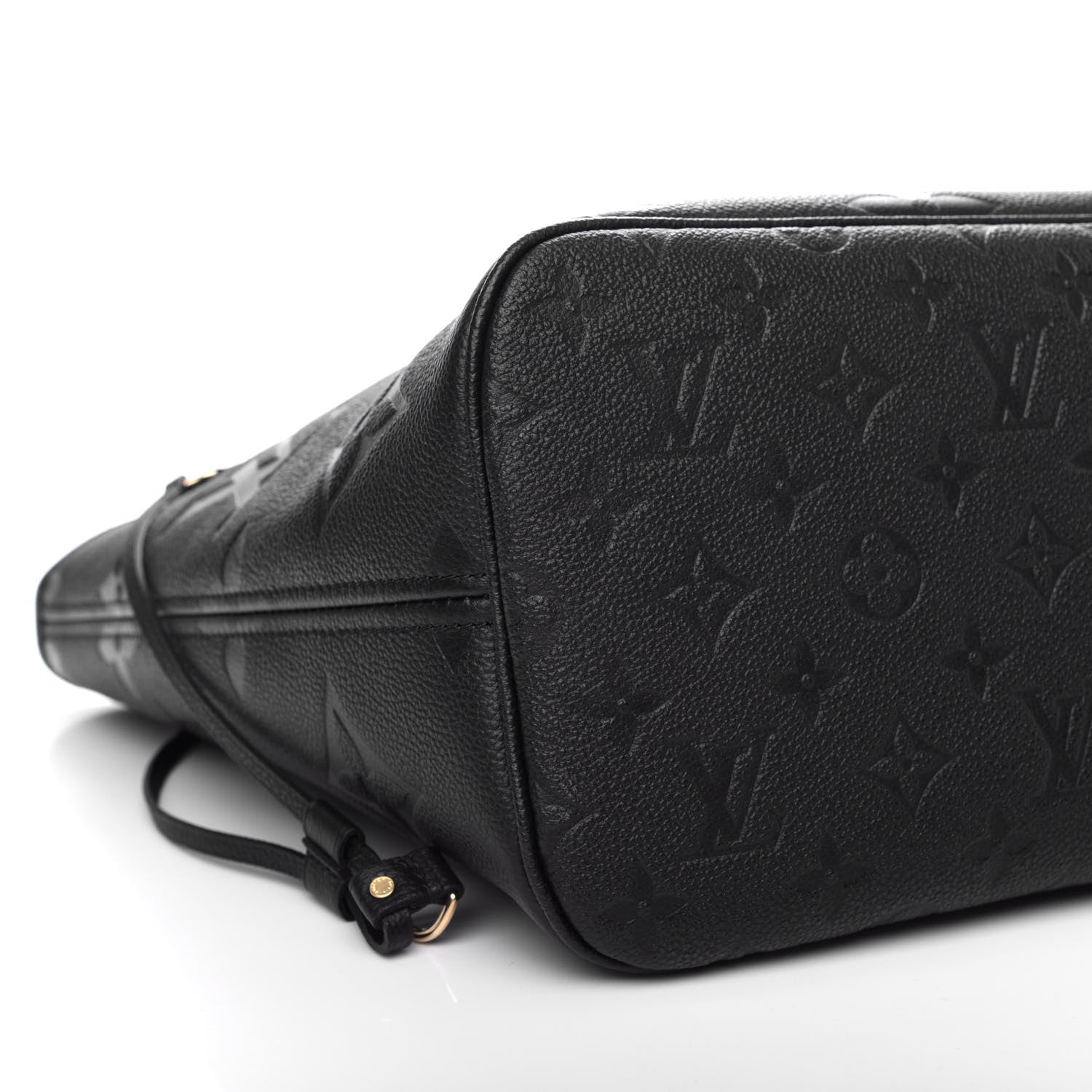 Louis Vuitton Empreinte Monogram Giant Neverfull MM Black 7 of 9