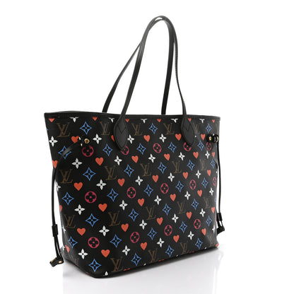 Louis Vuitton Game On Neverfull MM Black 4 of 10
