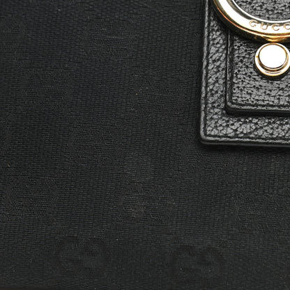 Gucci Monogram Abbey Continental Wallet Black 7 of 10