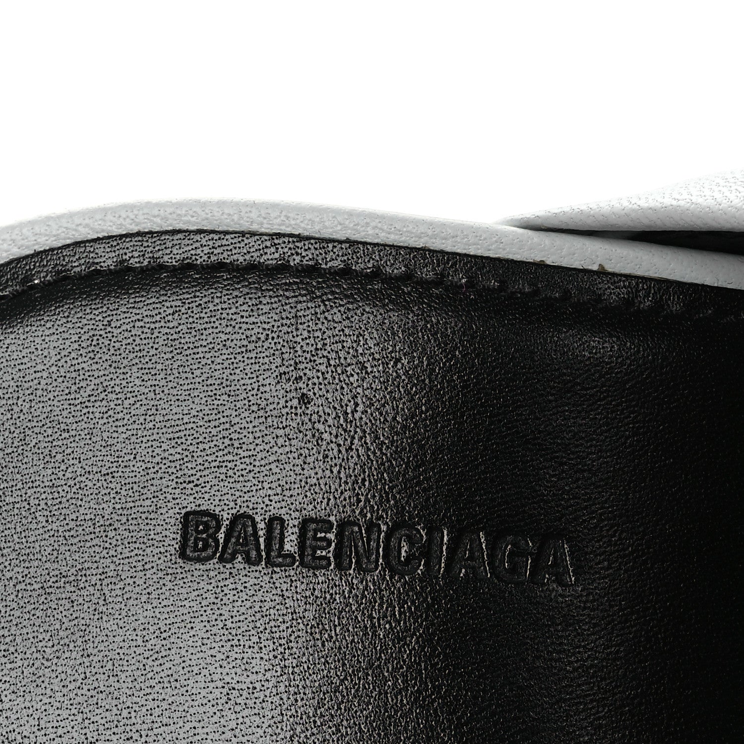 Balenciaga Smooth Nappa Drapy 80mm Sandals 38 White 9 of 13