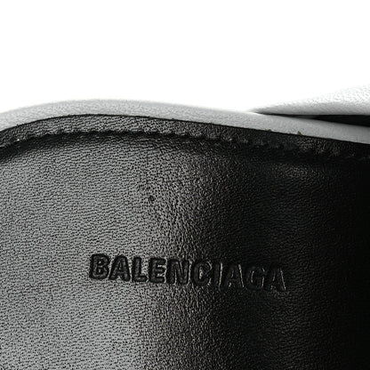 Balenciaga Smooth Nappa Drapy 80mm Sandals 38 White 9 of 13