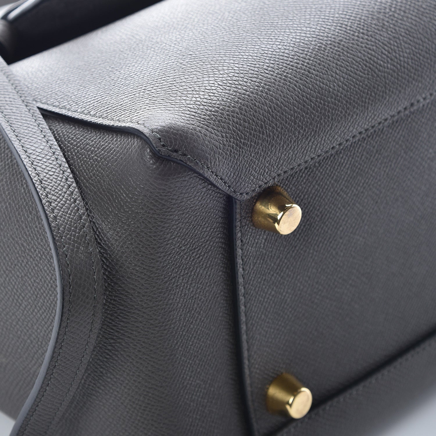 Celine Grained Calfskin Mini Belt Bag Grey 20 of 23