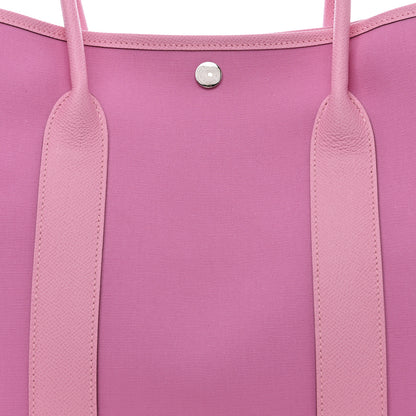 Hermes Toile Epsom Verso Garden Party 36 MM Bubblegum Rubis 8 of 10