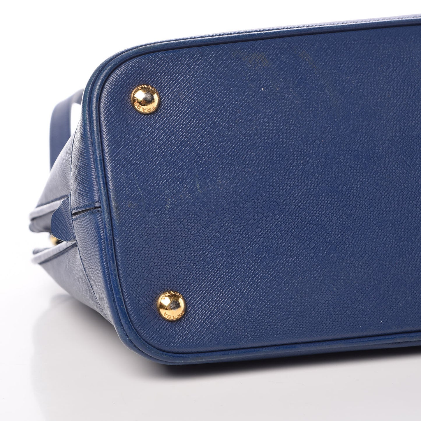 Saffiano Lux Medium Open Promenade Tote Bluette