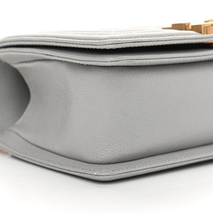 Chanel Caviar Quilted Small Boy Flap Grey 9 of 12