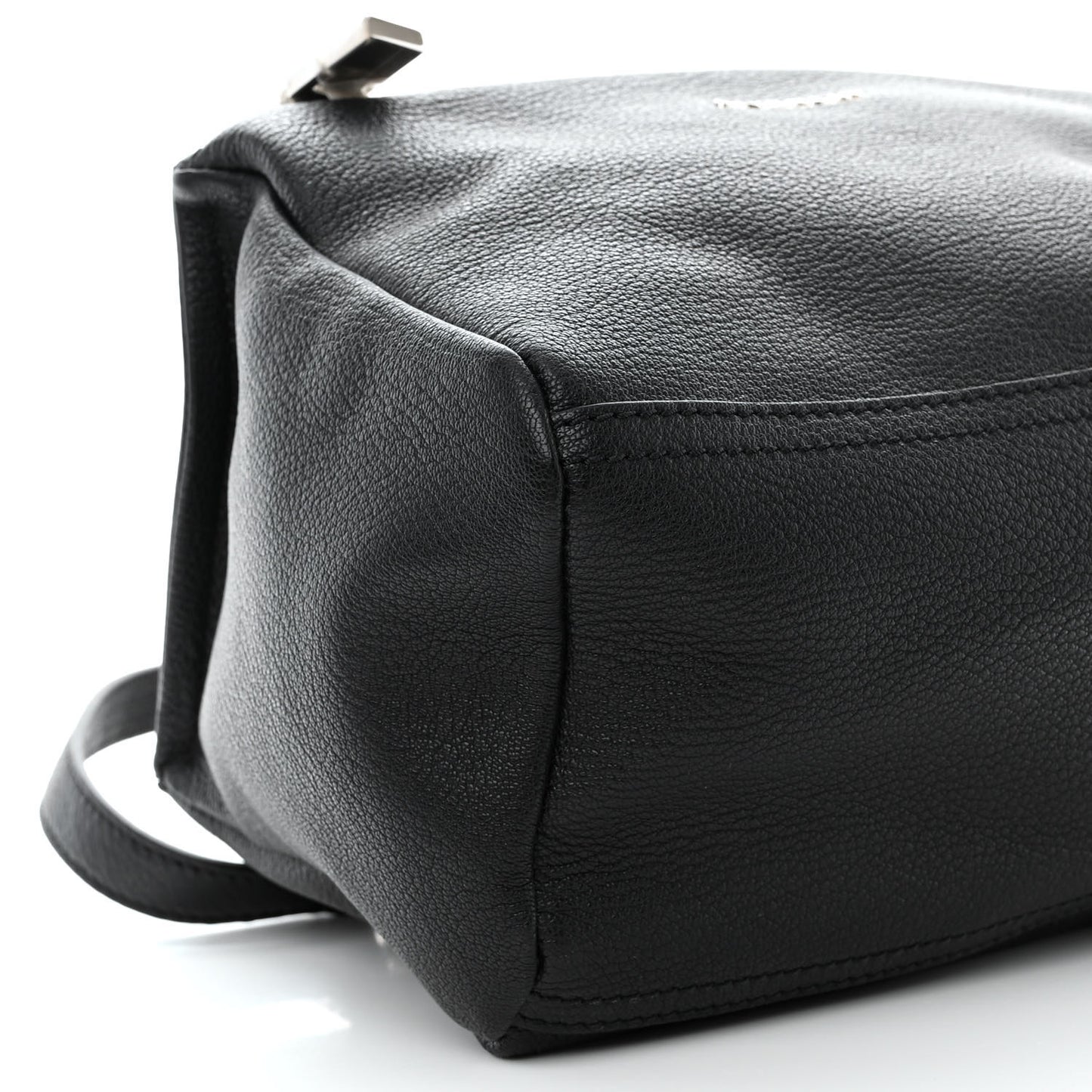 Sugar Goatskin Small Pandora Black