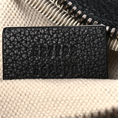Gucci Grained Calfskin Small Logo Belt Bag Black 7 of 9