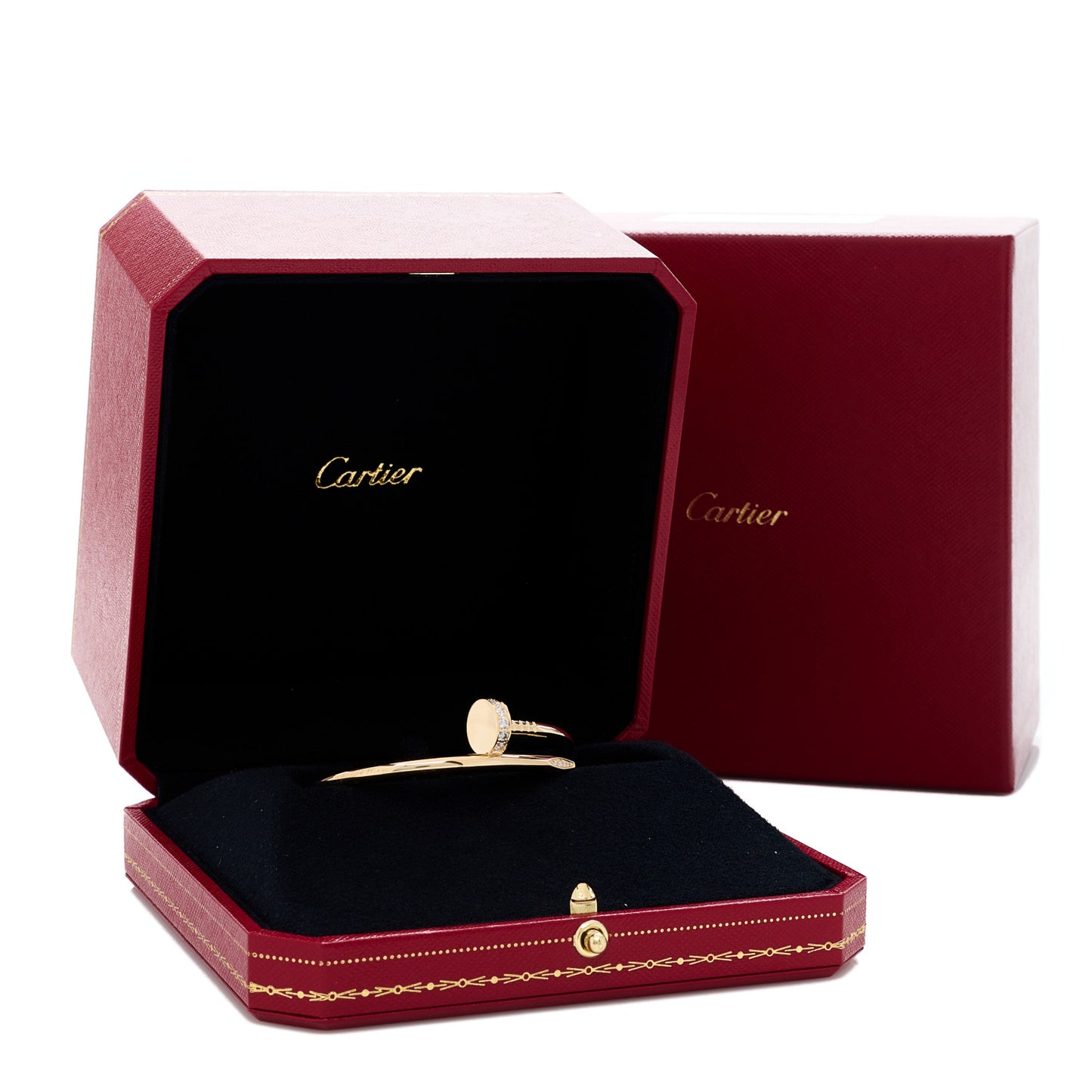 18K Yellow Gold Diamond Juste Un Clou Bracelet 15