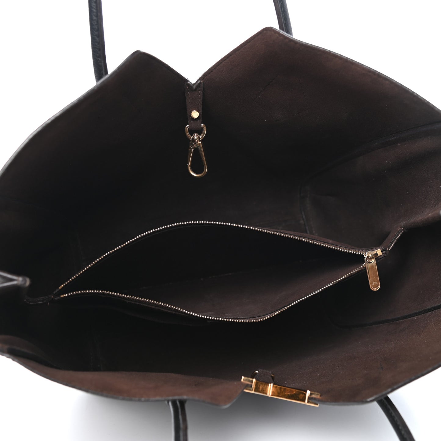 Calfskin Monogram Kimono Tote Black
