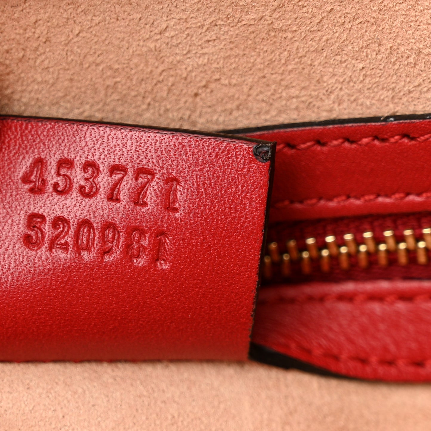 Soft Guccissima Signature Large Shoulder Tote Bag Hibiscus Red