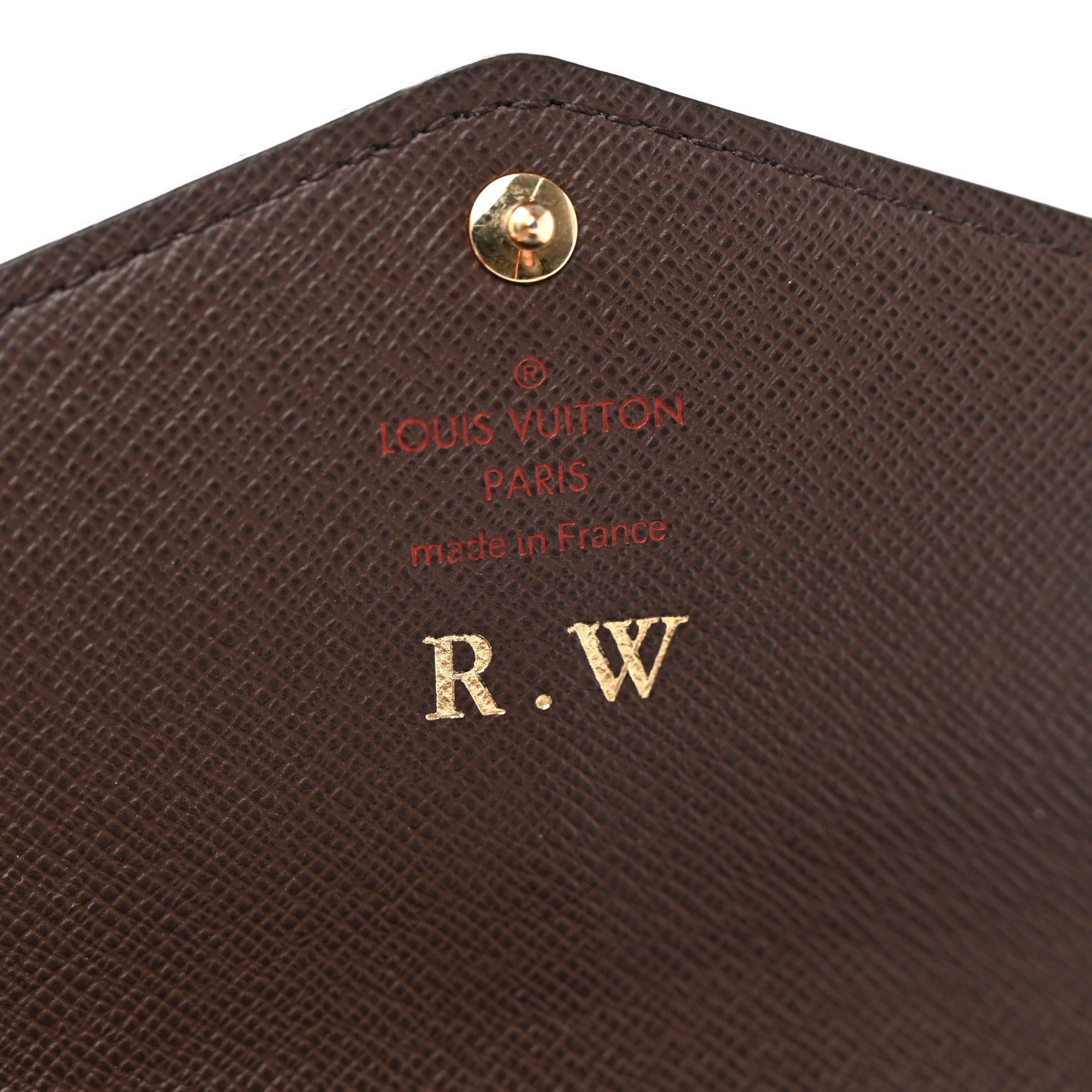 Louis Vuitton Damier Ebene Sarah Wallet NM 6 of 7